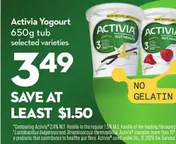 Longo's Activia Yogourt offer