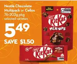 Longo's Nestlé Chocolate Multipack or Cellos offer