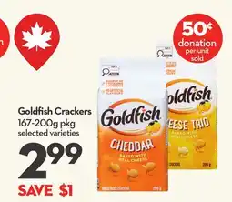 Longo's Goldfish Crackers offer