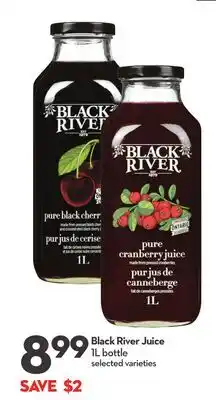 Longo's Black River Juice offer