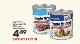 Longo's Eagle Brand Condensed Milk offer