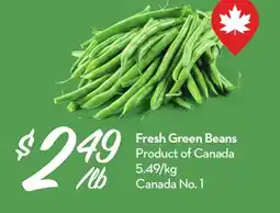 Longo's Fresh Green Beans offer