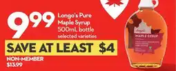 Longo's Longo's Pure Maple Syrup offer