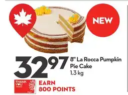 Longo's 8 La Rocca Pumpkin Pie Cake offer