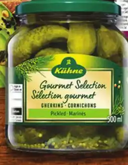 Longo's Kuhne Gourmet Gherkins offer