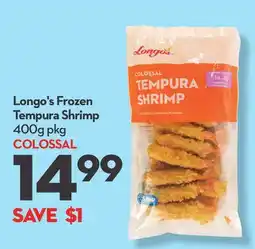 Longo's Longo's Frozen Tempura Shrimp offer