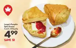 Longo's Longo's Pumpkin Spice Scones offer