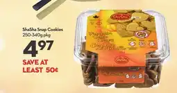 Longo's ShaSha Snap Cookies offer