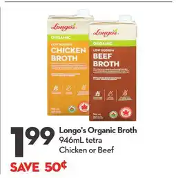 Longo's Longo's Organic Broth offer