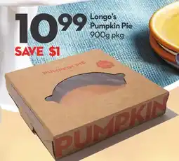 Longo's Longo's Pumpkin Pie offer