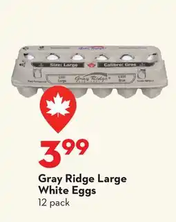 Longo's Gray Ridge Large White Eggs offer