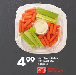 Longo's Carrots and Celery with Ranch Dip offer