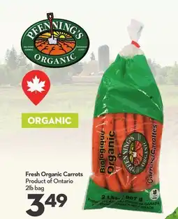 Longo's Fresh Organic Carrots offer