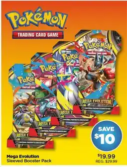 Showcase Mega Evolution Sleeved Booster Pack offer