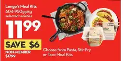 Longo's Longo's Meal Kits offer
