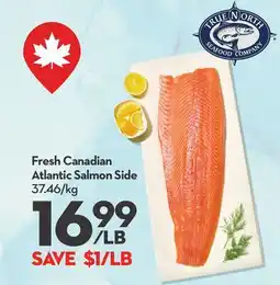 Longo's Fresh Canadian Atlantic Salmon Side offer