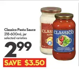 Longo's Classico Pasta Sauce offer