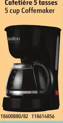 Sushi Shop 5 cup Coffemaker offer