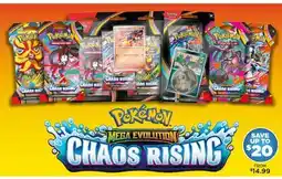 Showcase POKÉMON MEGA EVOLUTION CHAOS RISING offer