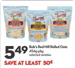 Longo's Bob's Red Mill Rolled Oats offer