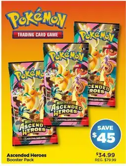 Showcase Ascended Heroes Booster Pack offer