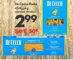 Longo's De Cecco Pasta offer