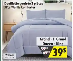 Sushi Shop Wiliam 3Pcs Waffle Comforter offer