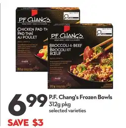 Longo's P.F. Chang's Frozen Bowls offer