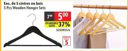 Sushi Shop 5 Pcs Wooden Hanger Sets offer