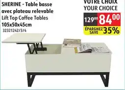 Sushi Shop Lift Top Coffee Tables offer