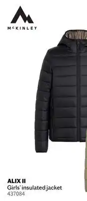 Sports Experts MCKINLEY ALIX II Girls' insulated jacket offer