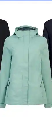 Sports Experts MCKINLEY TERANG II Women's hooded rain jacket offer