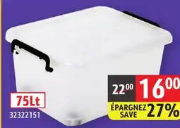 Sushi Shop SELECTION OF STORAGE BIN WITH LID AND LATCHING BUCKLES offer