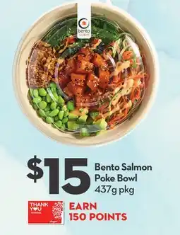 Longo's Bento Salmon Poke Bowl offer