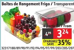 Sushi Shop Transparent Fridge Organizers offer