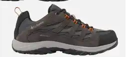 Sports Experts Columbia CRESTWOOD WP Men's or women's outdoor shoes offer