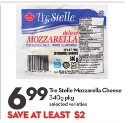 Longo's Tre Stelle Mozzarella Cheese offer