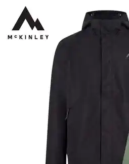 Sports Experts MCKINLEY TERANG III Men's hooded rain jacket offer