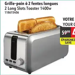 Sushi Shop 2 Long Slots Toaster 1400w offer