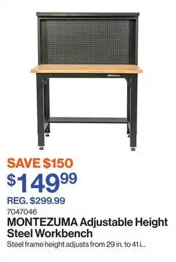 Patrick Morin Adjustable Height Steel Workbench offer