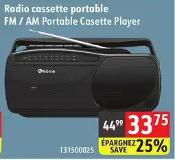 Sushi Shop FM / AM Portable Casette Player offer