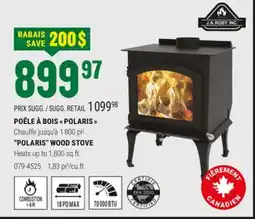 BMR POÊLE À BOIS POLARIS offer