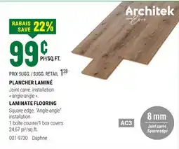 BMR PLANCHER LAMINÉ offer