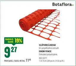 BMR CLÔTURE À NEIGE offer