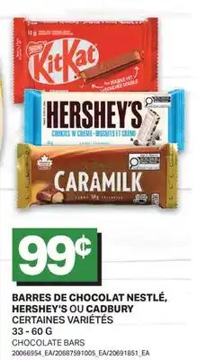 L'Intermarché BARRES DE CHOCOLAT | CHOCOLATE BARS offer
