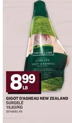 L'Intermarché GIGOT D'AGNEAU NEW ZEALAND offer