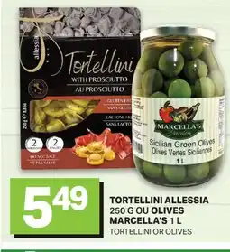L'Intermarché TORTELLINI, 250 G OU OLIVES, 1 L | TORTELLINI OR OLIVES offer
