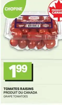 L'Intermarché TOMATES RAISINS | GRAPE TOMATOES offer