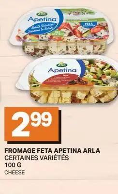 L'Intermarché FROMAGE FETA APETINA | CHEESE offer