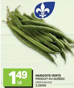 L'Intermarché HARICOTS VERTS | GREEN BEANS offer